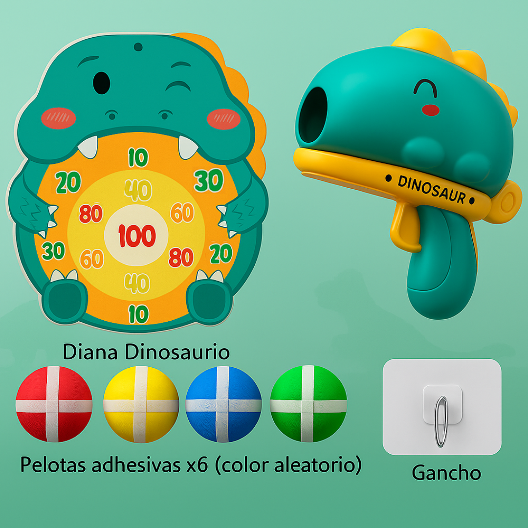 Diana para niños DinosaurGun