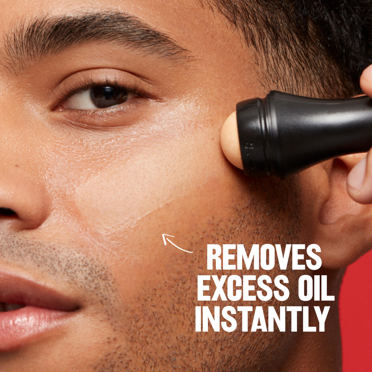 Oil volcanic absorbing roller