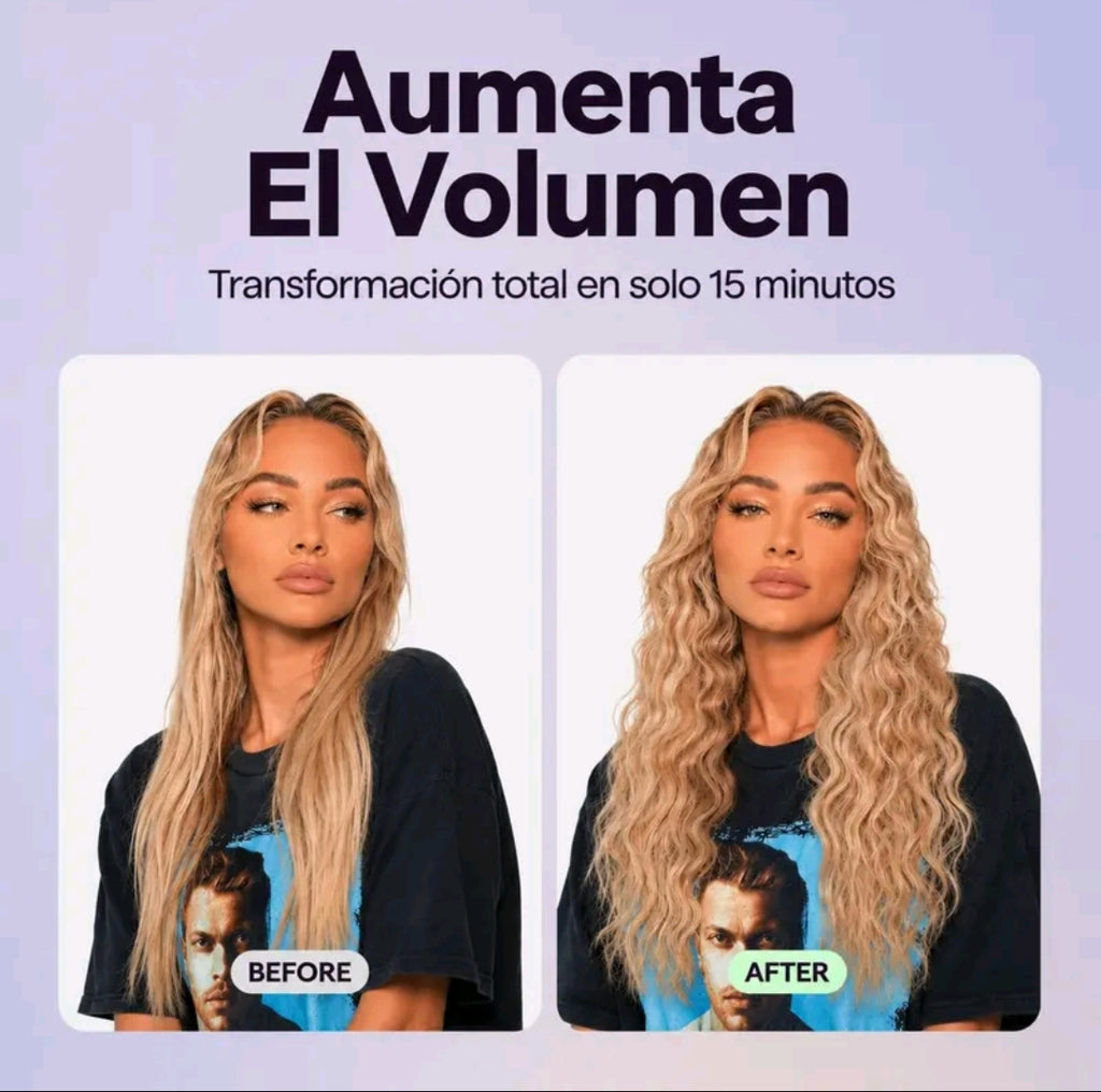 Ondulador de Pelo Wavy Curler | Moldeador de Ondas y Rizos Profesionales