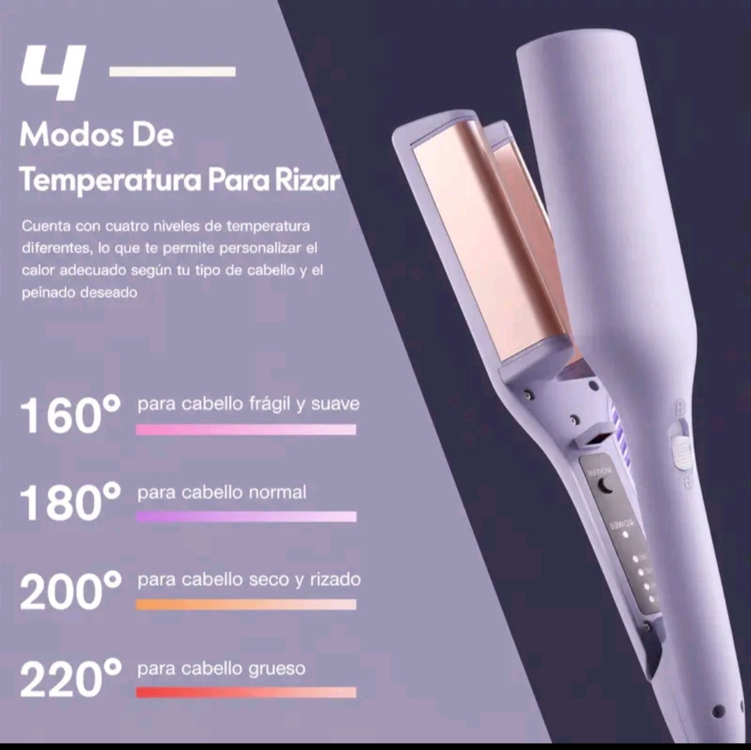 Ondulador de Pelo Wavy Curler | Moldeador de Ondas y Rizos Profesionales